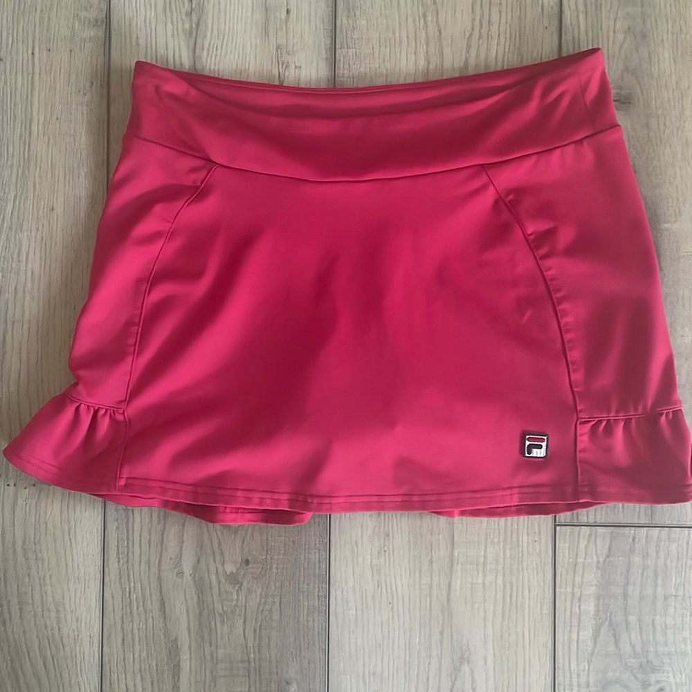 FILA Red Tennis Skirt